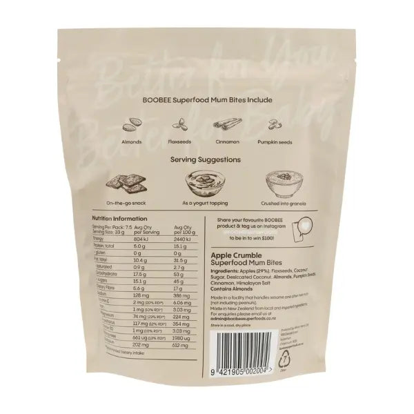 Gluten-free mum bites | Thoughtful breastfeeding gift