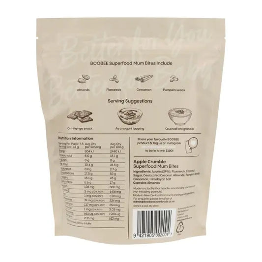 Gluten-free mum bites | Thoughtful breastfeeding gift