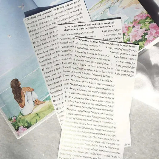 Wellness journal gift | Mindfulness and gratitude book