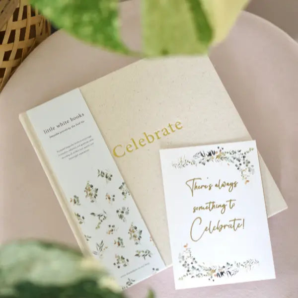 Forget Me Not Celebrate Memory Book - Family Keepsake Journal - Milk & Moon