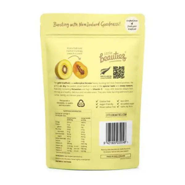 Dried gold kiwifruit | Healthy snack gift NZ
Premium dried fruit | Thoughtful gift for her