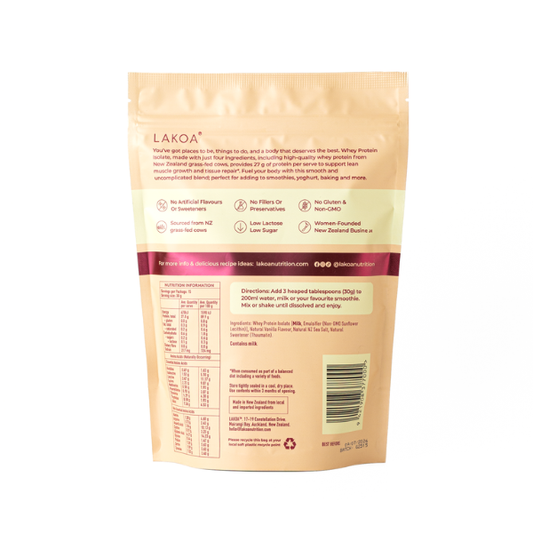 LAKOA Whey Protein Isolate 450g Chocolate