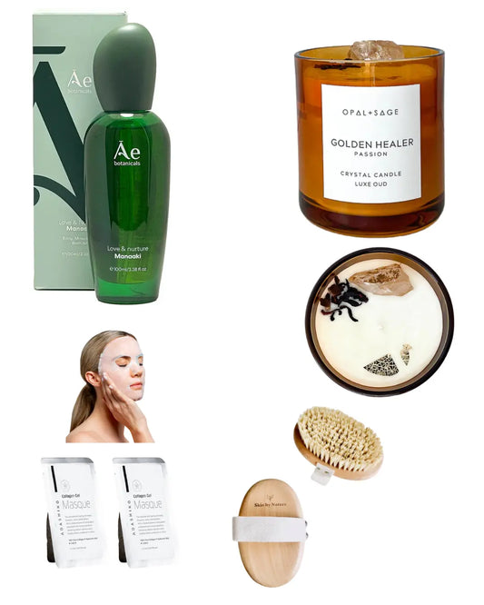 Luxury self-care gift box for her | Thoughtful wellness gifts NZ | Shop Milk & Moon