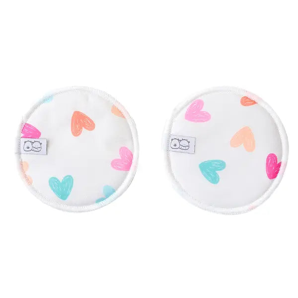 Love hearts reusable breast pads | Breastfeeding essentials gift NZ