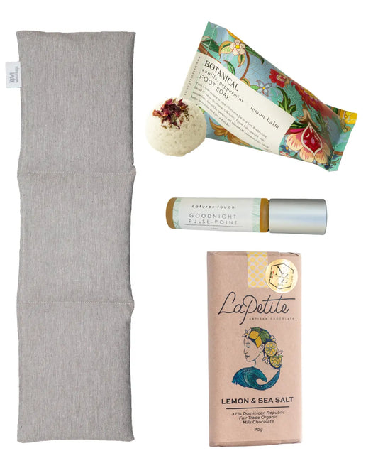 Milk & Moon Dreamy Nights gift box – calming evening self care gift for rest and relaxation