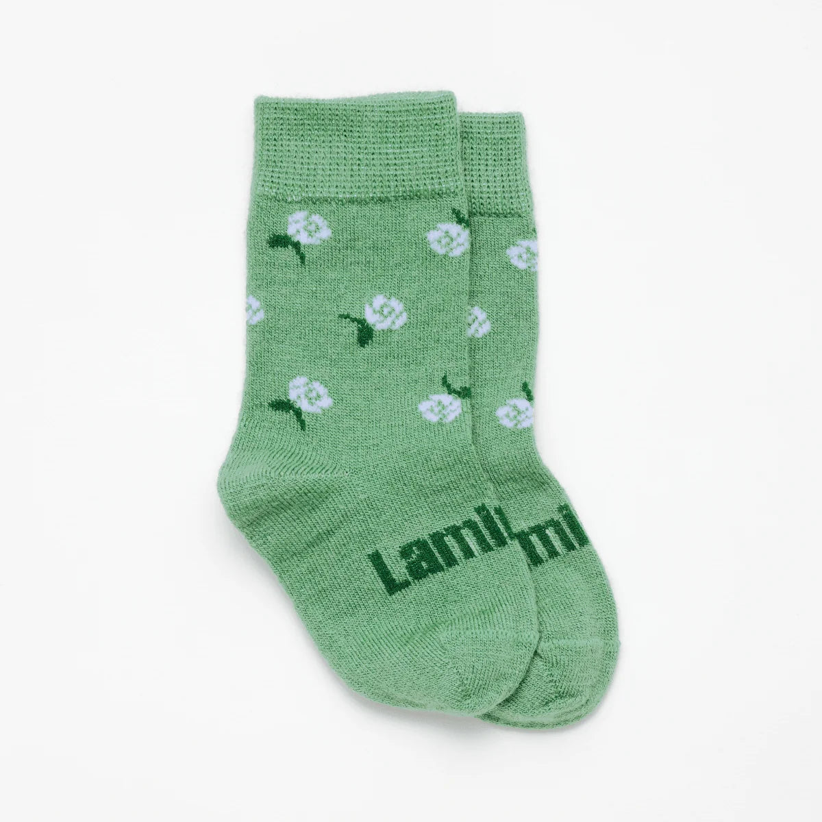 Lamington Merino Baby Socks Heather NB-3M