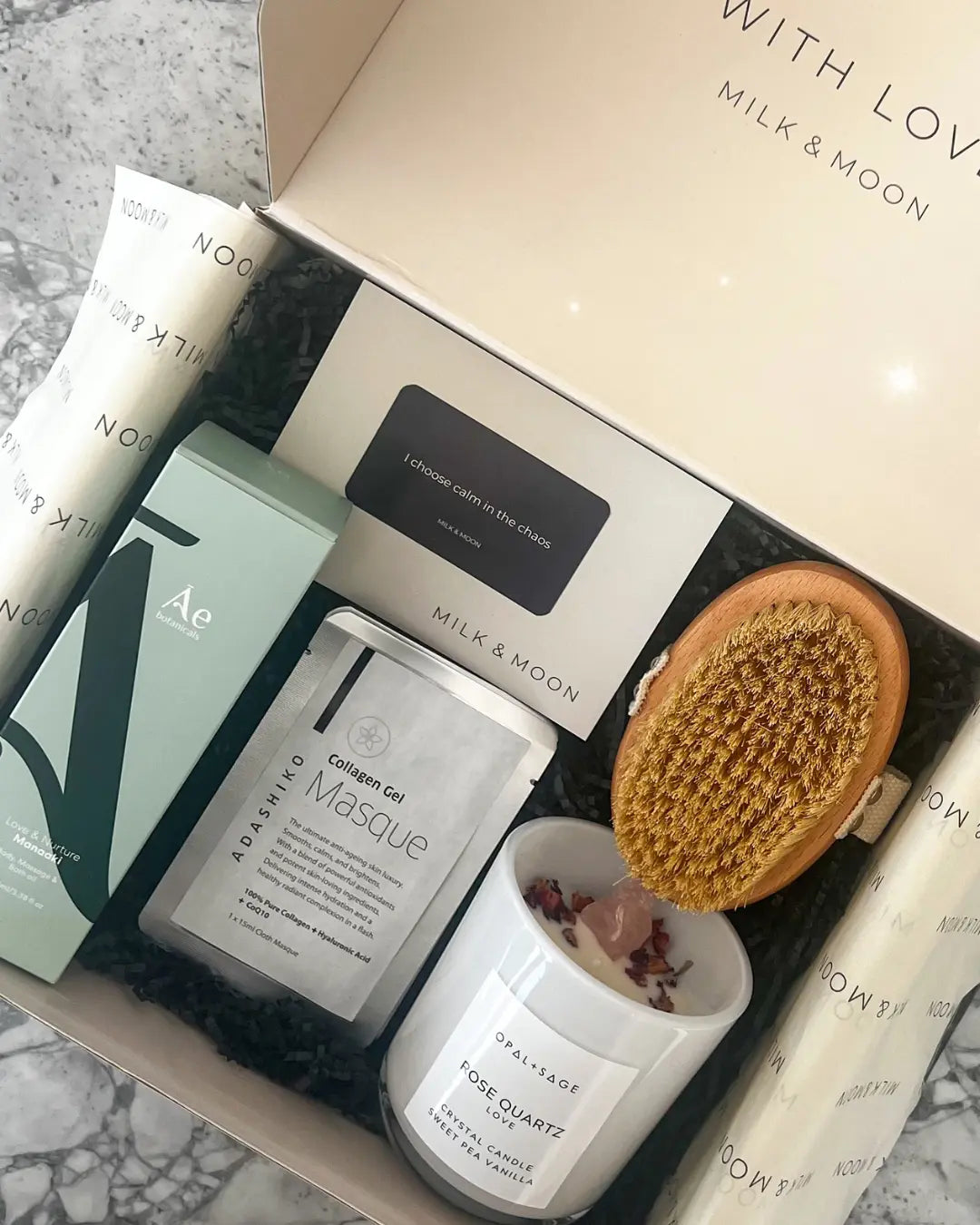 Luxury self-care gift box for her | Thoughtful wellness gifts NZ | Shop Milk & Moon