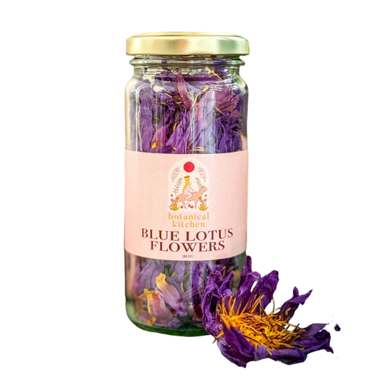 Botanical Kitchen Blue Lotus Flowers for Joy & Creativity 20g Jar