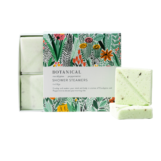 Botanical Shower Steamers - Eucalyptus + Peppermint (4 x 30gm) (Copy)