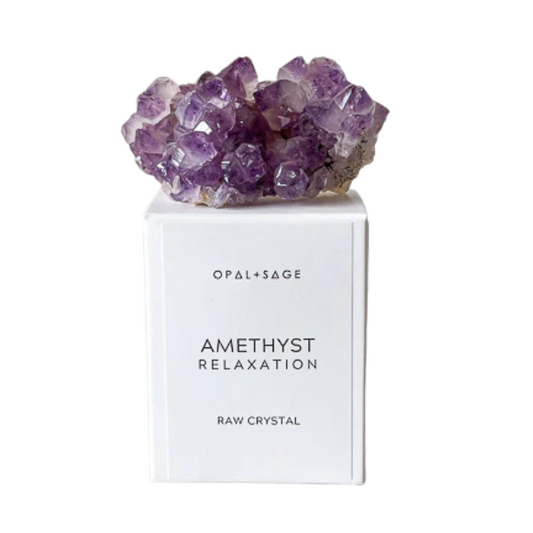 Amethyst | Relaxation | Raw Boxed Crystal