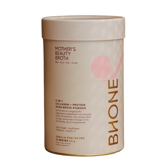 Bhone Mother's Beauty Broth - Vanilla Chai Haven 418g (19 Serves)
