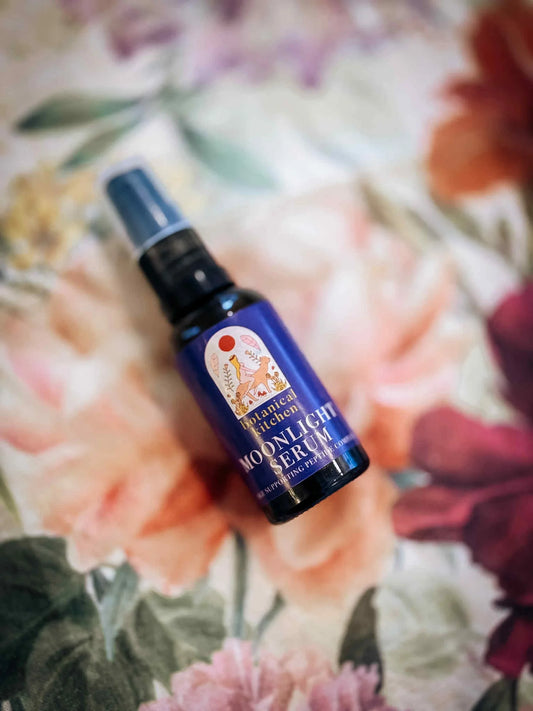 Moonlight Face Serum | 7% Peptide & Methylene Blue Night Serum - Botanical Kitchen