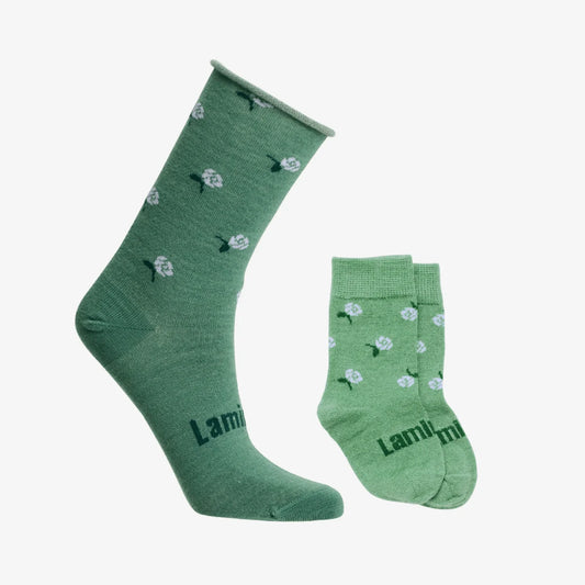 Gift Set | Mummy + Me | Lamington Merino Socks
