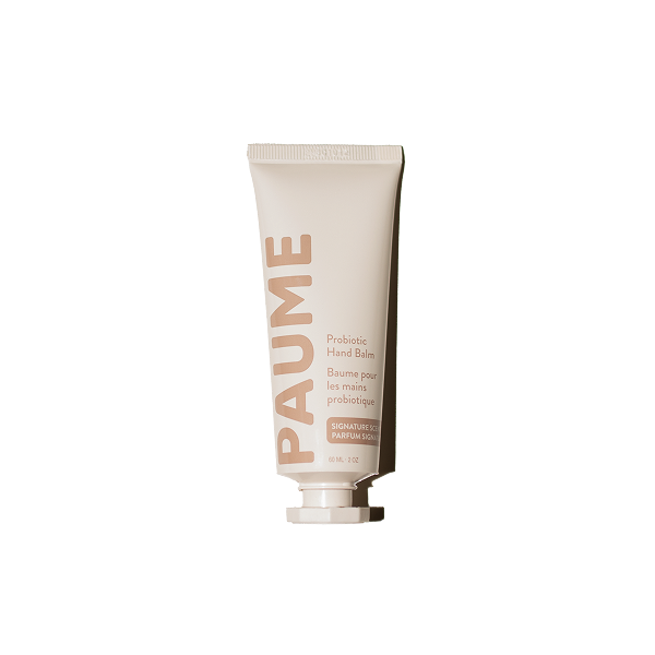 PAUME hand balm tube on a white background