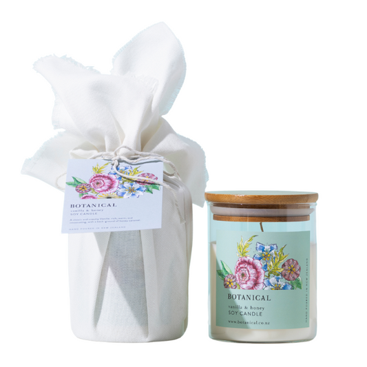 Botanical Vanilla & Honey Soy Candle