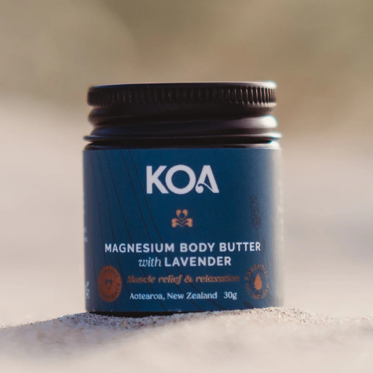 Koa Organics Mini Magnesium Body Butter with Lavender 30g