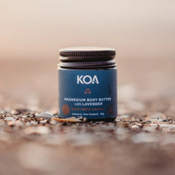 Koa Organics Mini Magnesium Body Butter with Lavender 30g