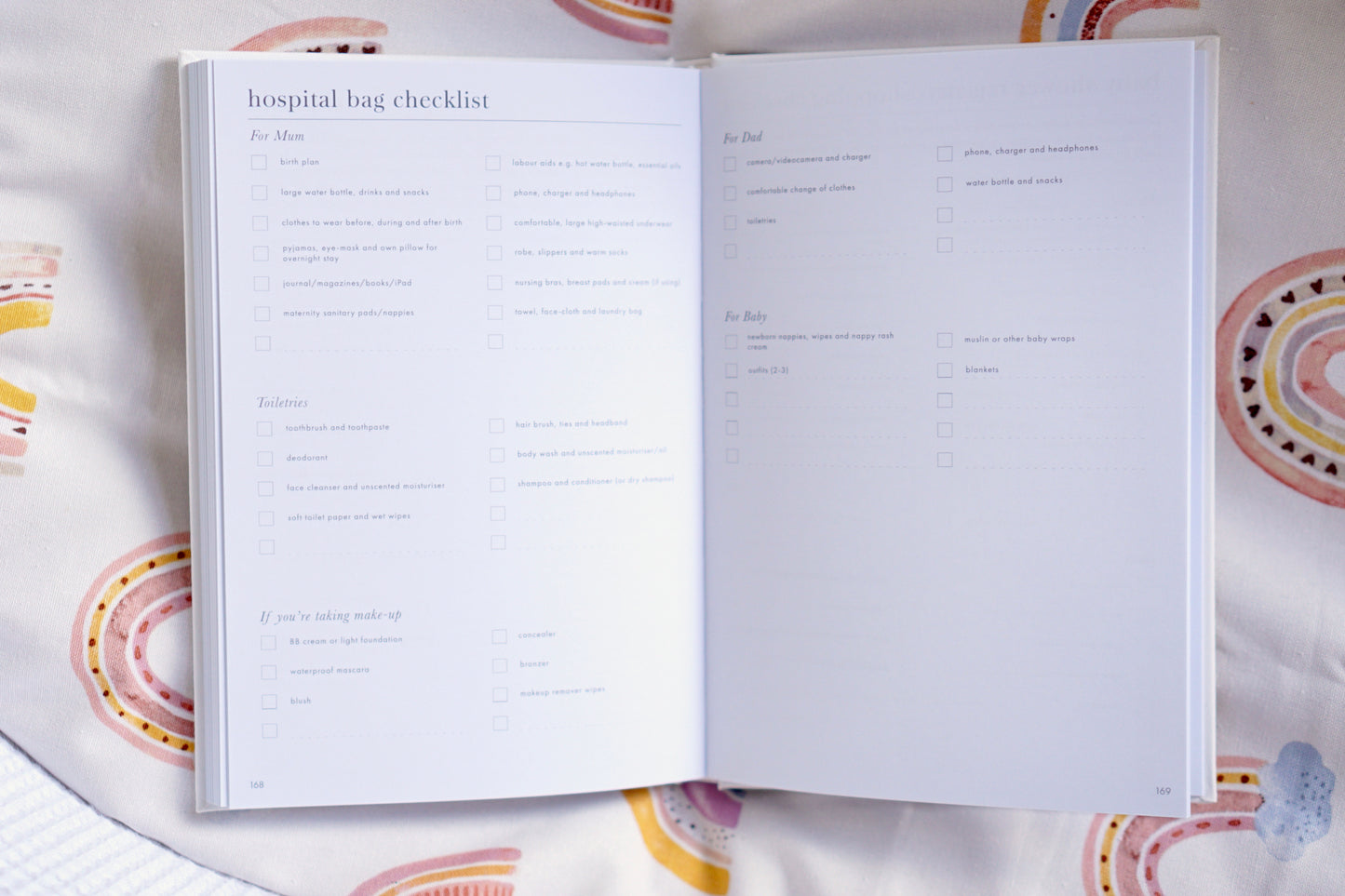 Forget Me Not Pregnancy Journal - Made With Love