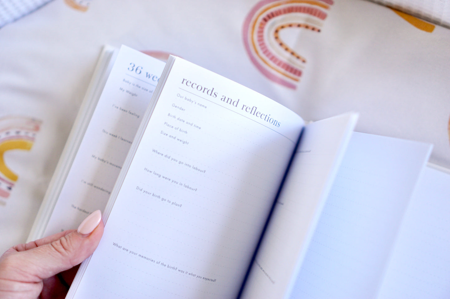 Forget Me Not Pregnancy Journal - Made With Love